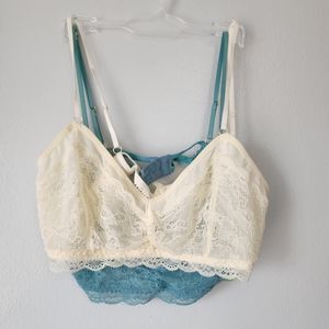 Honeydew Set of 2 Lace Bra